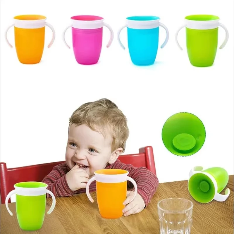 Baby Food Jars With Lids - Cangkir minum belajar bayi dengan pegangan