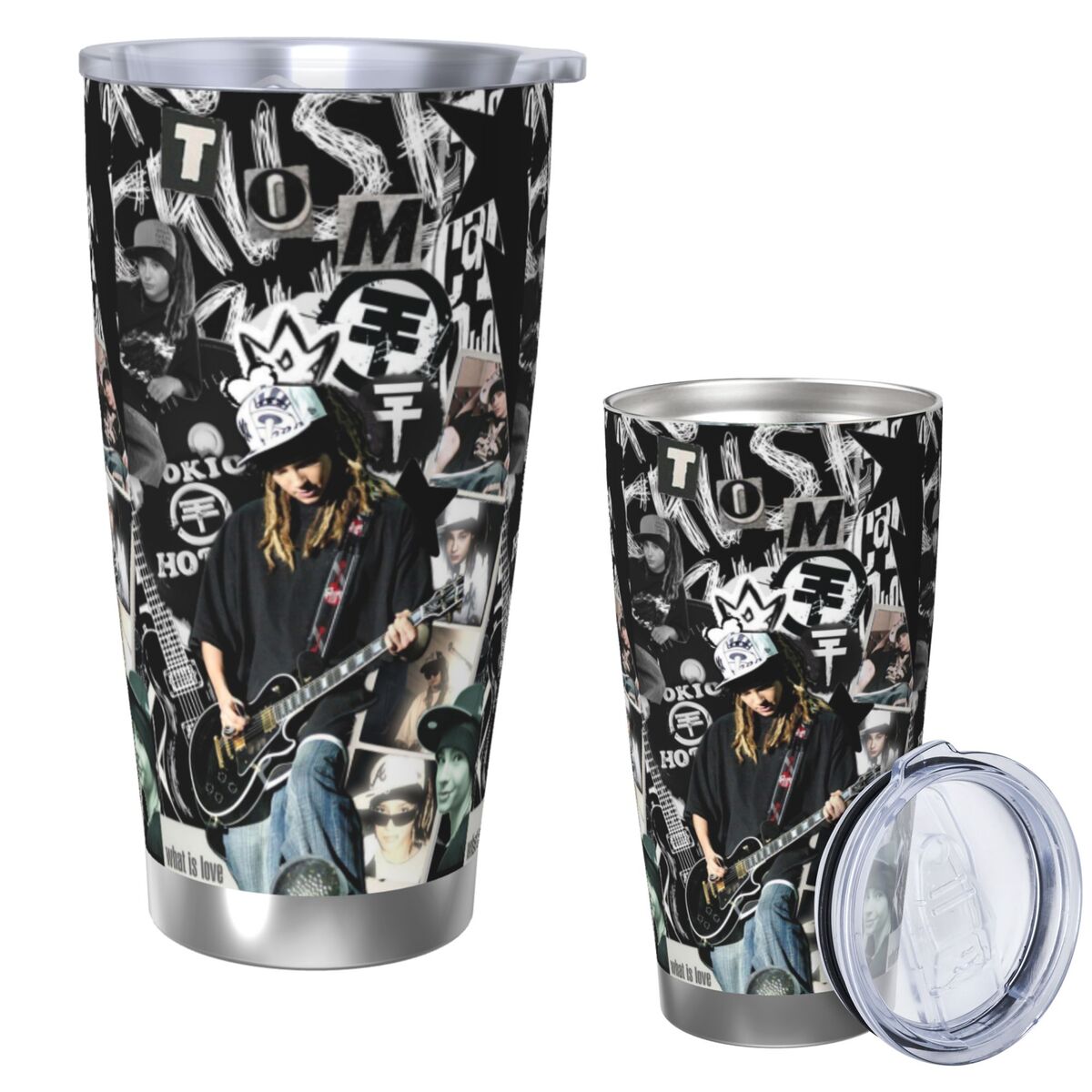 Training Cup Straw - Tokio Hotel Tom Kaulitz Band Musik