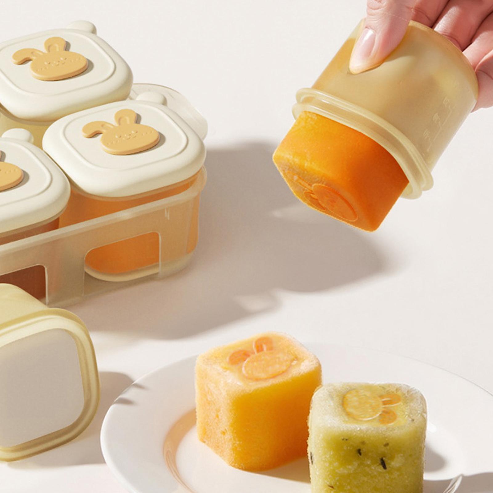 Wadah Beku Makanan Bentuk Kubu - Baby Food Tray ulasan dan harga
