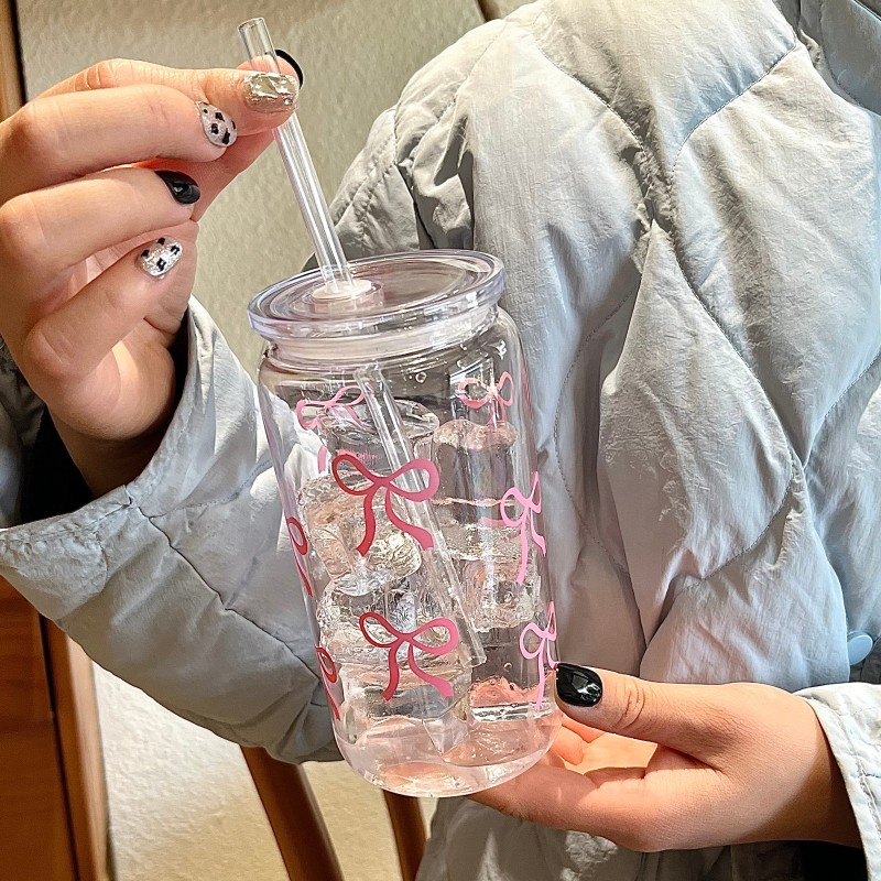 Gelas Plastik Pink Lucu dengan - Training Cup Straw ulasan dan harga