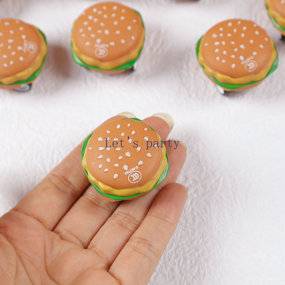 15 buah Mini lucu 3D Burger Pu - Baby Food Grinder ulasan dan harga