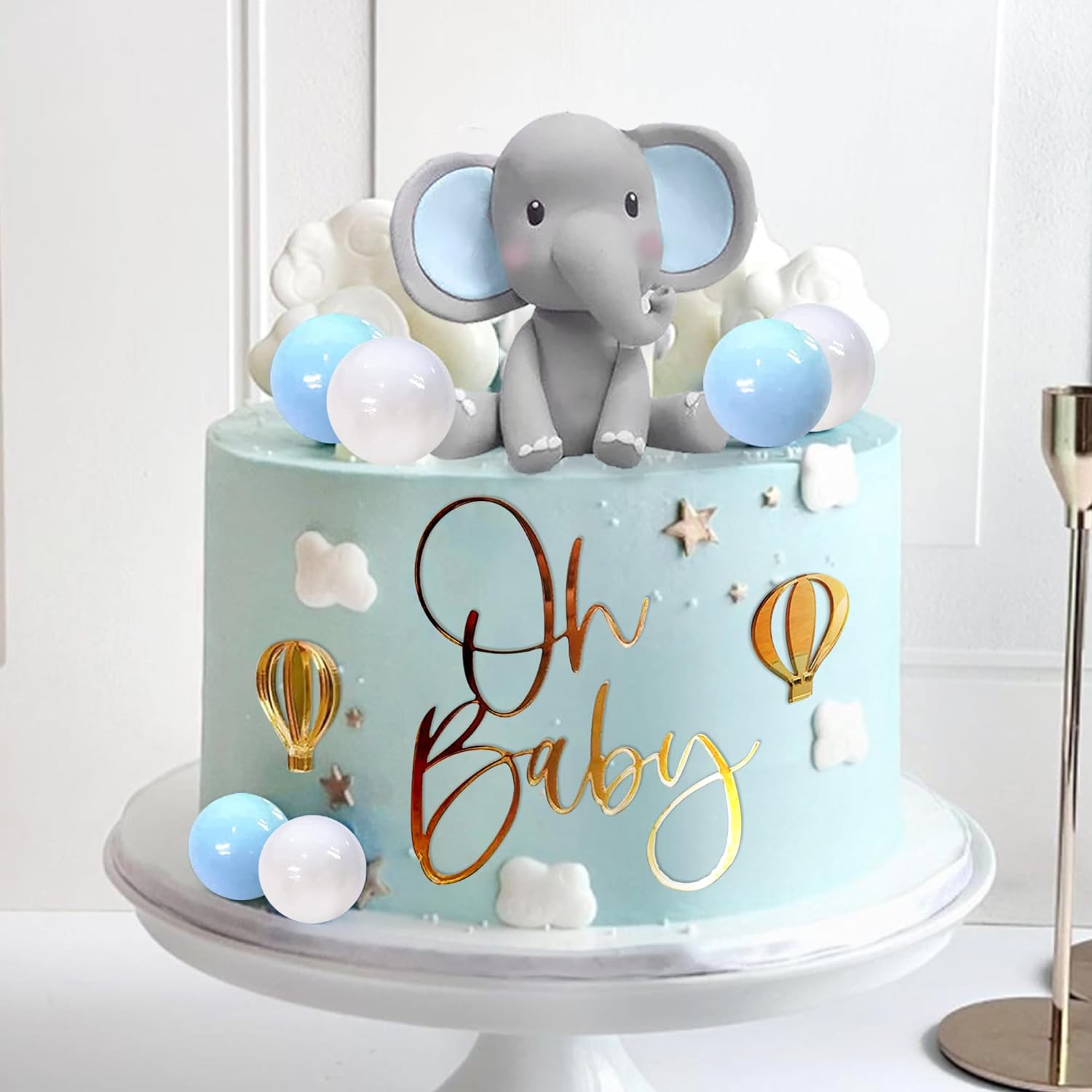 Dekorasi Kue Gajah Puncak Kue  - Baby Food Grinder ulasan dan harga