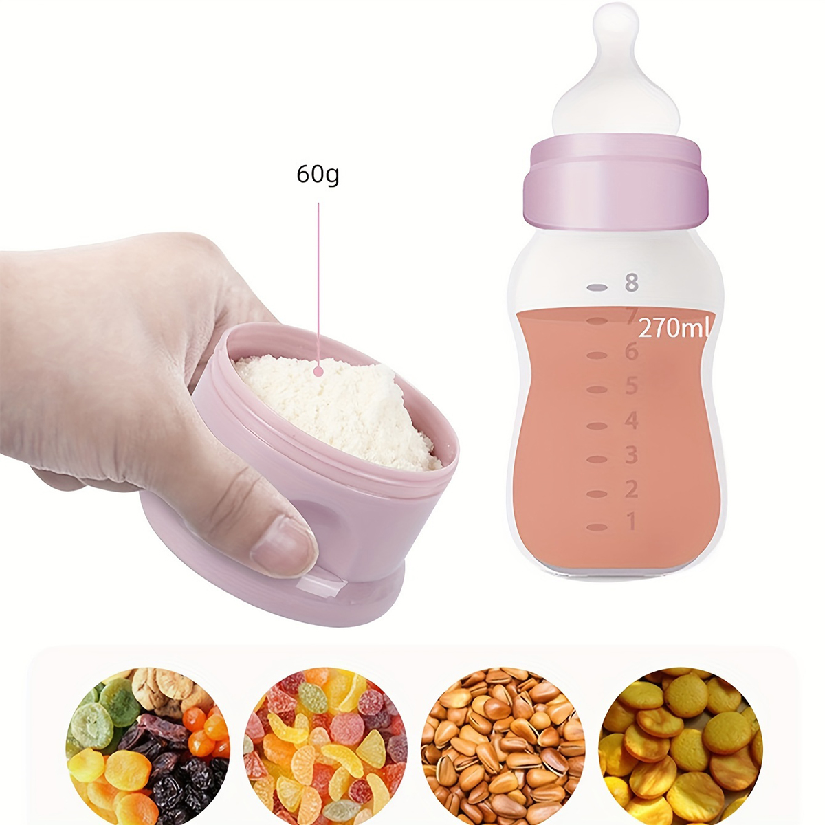 Wadah Susu Bubuk Bayi Kapasita - Baby Food Equipment ulasan dan harga