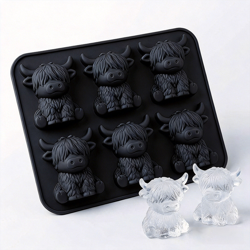 Cetakan Es Batu Sapi Highland  - Baby Food Tray ulasan dan harga