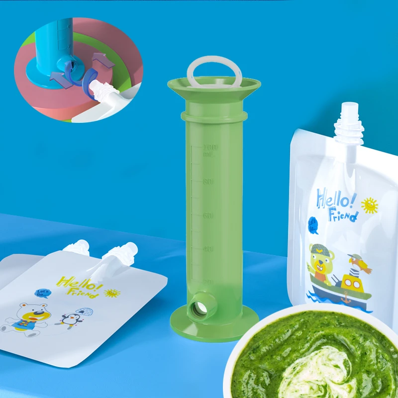 Wadah Pengisi makanan bayi, pe - Baby Food Pouches 1 Year Old ulasan dan harga