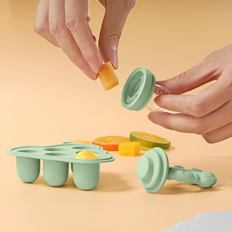 2 Buah/1 Buah Cetakan Freezer  - Baby Food Tray ulasan dan harga