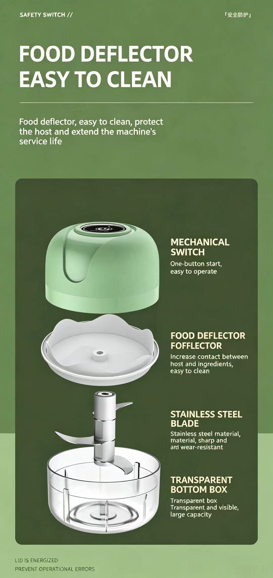 Penggiling Bawang Putih Elektr - Baby Food Grinder ulasan dan harga