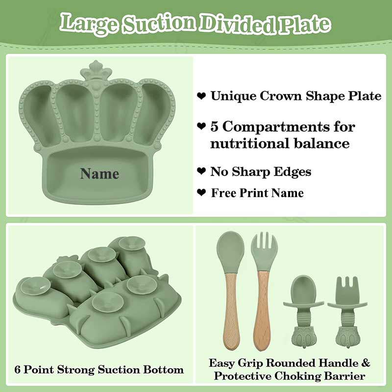Piring makan bayi nama persona - Baby Food Tray ulasan dan harga
