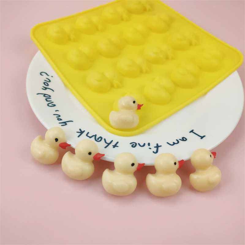 Cetakan Silikon Bebek 3D untuk - Baby Food Tray ulasan dan harga