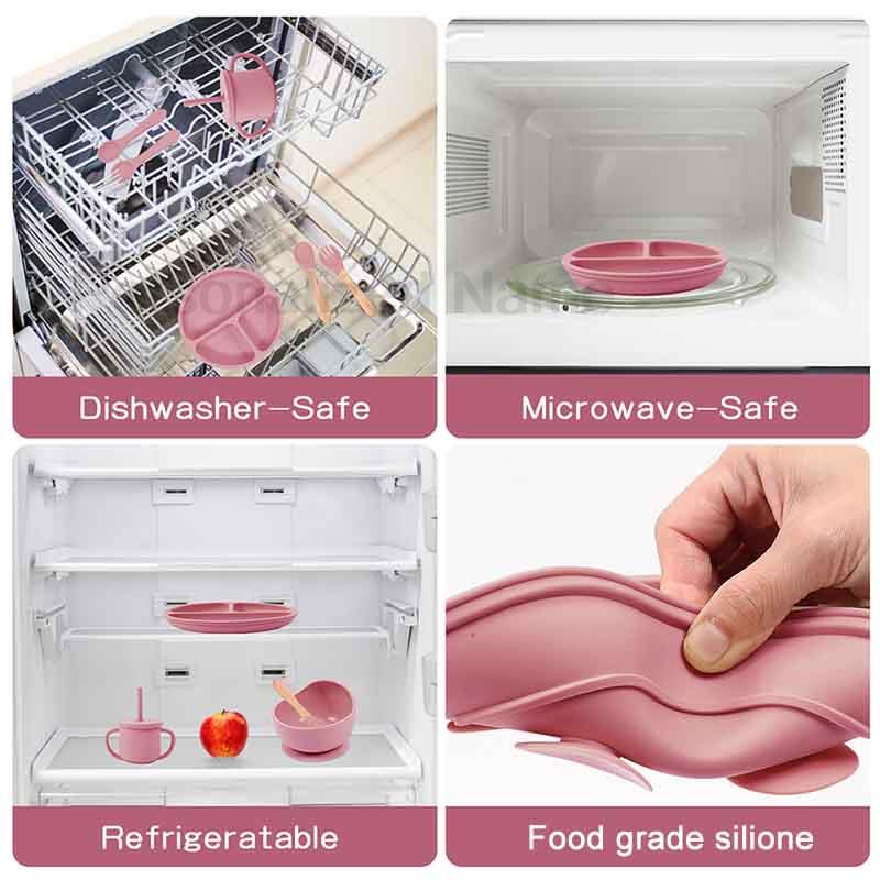 6 buah Set perlengkapan makan  - Baby Food Tray ulasan dan harga