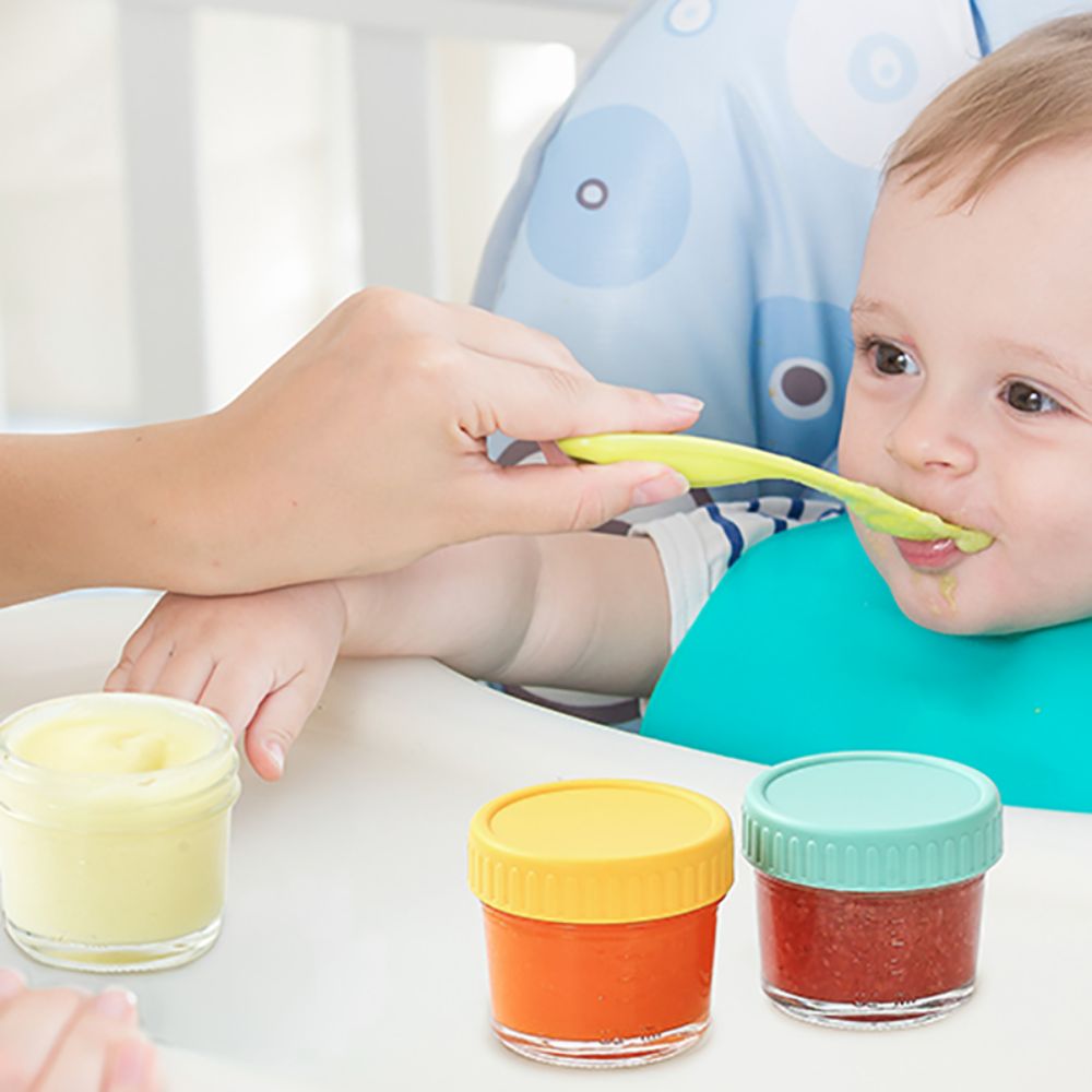 6 Buah Stoples Makanan Bayi Ka - Baby Food Jars With Lids ulasan dan harga