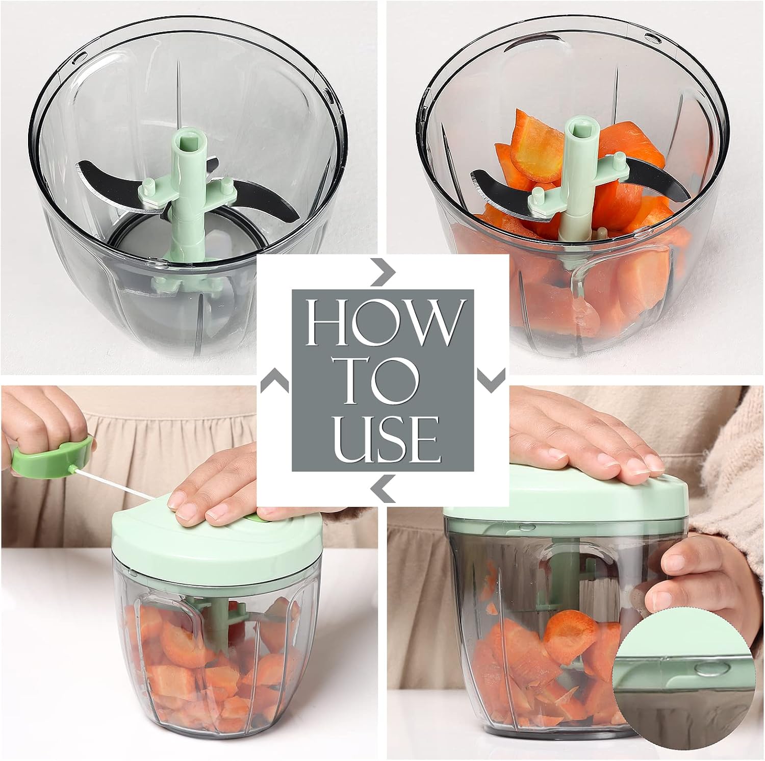 Penggiling Makanan Manual Rama - Baby Food Grinder ulasan dan harga