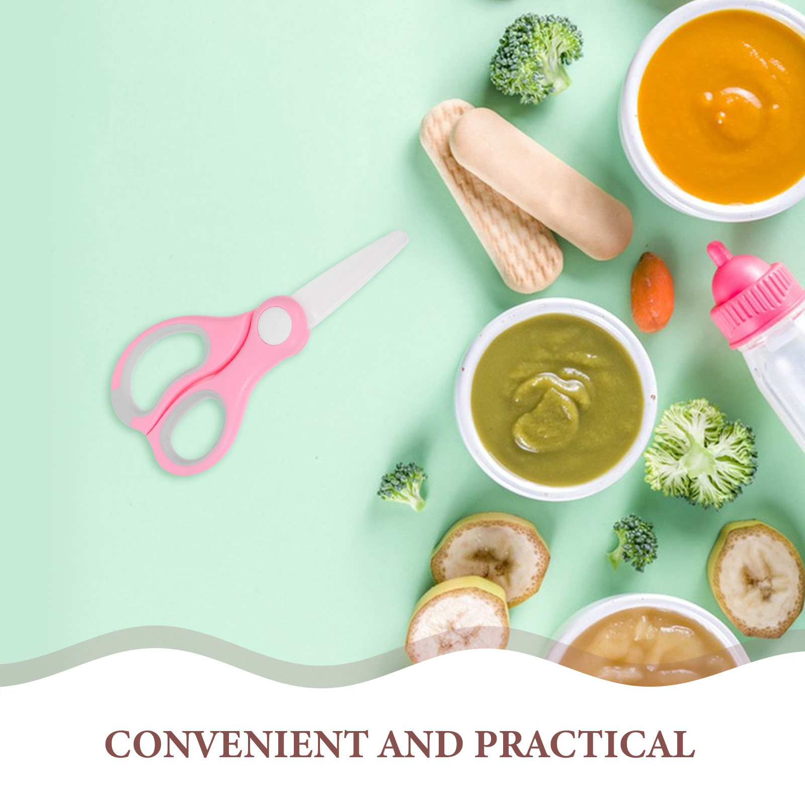 Gunting Makanan Bayi Keramik P - Veggie Baby Food ulasan dan harga