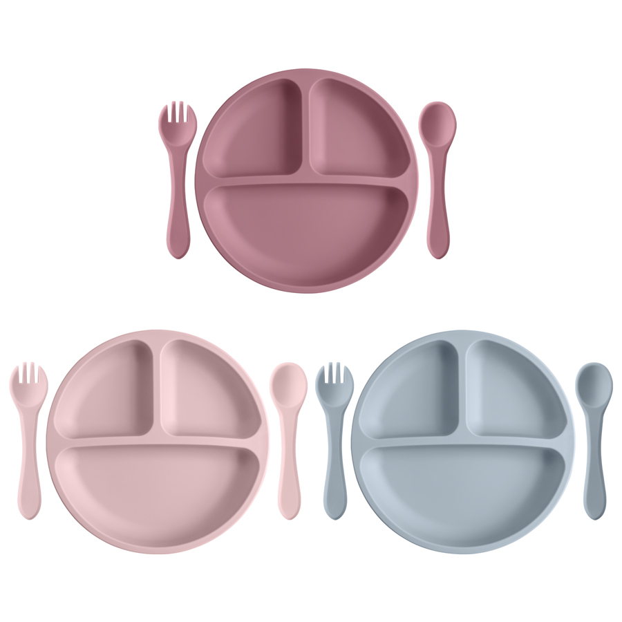 Peralatan makan silikon anak-a - Baby Food Tray ulasan dan harga