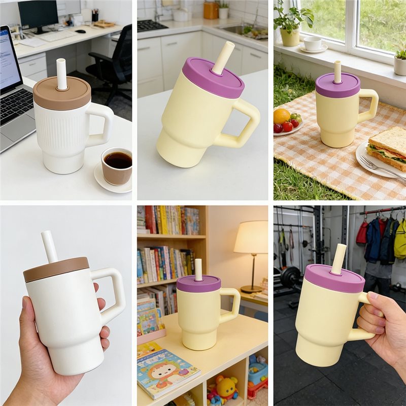 LNHF Mini Car Cup 12 Oz Cangki - Training Cup Straw ulasan dan harga