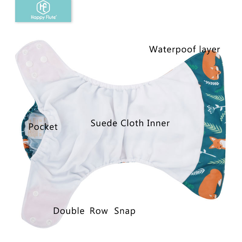 HappyFlute 8 popok + 8 sisipan - Pampers Diaper Premium Care ulasan dan harga