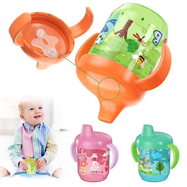 Cangkir Minum Bayi Bentuk Duck - Baby Food Jars With Lids ulasan dan harga